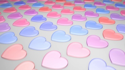 情人节心形网格