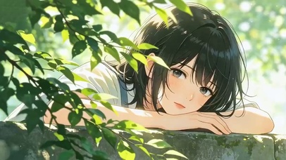 绿荫小憩