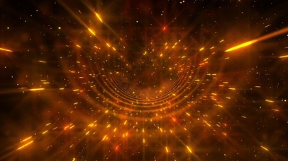 4k花火粒子空间隧道