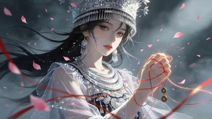 银饰可爱女孩（超清版）