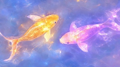 简约可爱小鱼