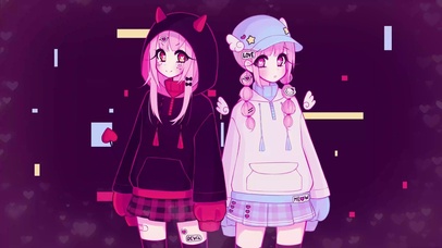 霓光双萝莉~【可爱律动版】