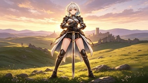 骑士少女