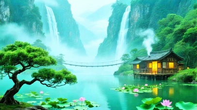 唯美治愈山水4K