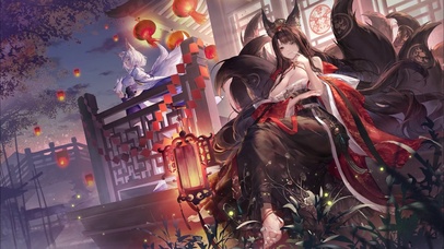 碧蓝航线赤城加贺春节贺图