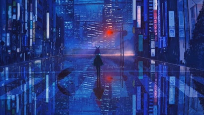 赛博朋克少女