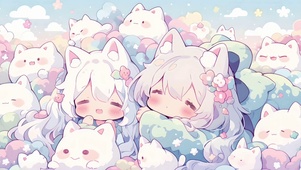 可爱女孩