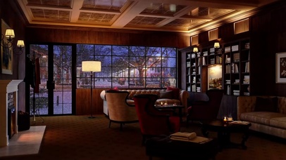 冬季咖啡图书馆