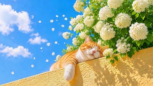 云间猫憩 治愈
