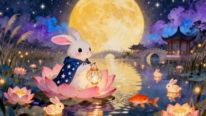 中秋夜景