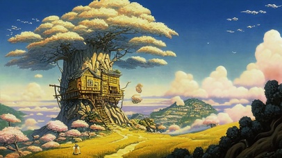 树屋风景壁纸