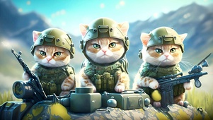猫咪战士