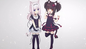 两个小猫娘