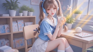 青春女孩高清4k