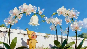 赏花的星星人