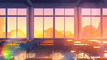 黄昏的教室