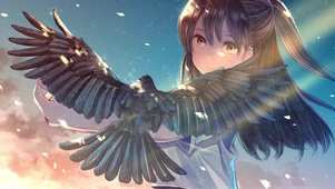 鹰与少女