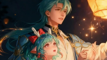 瑶云中君孔明灯