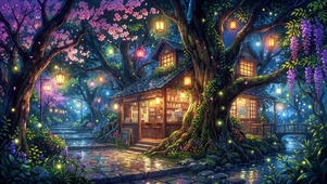萤火与暖灯