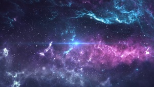 唯美粒子星空
