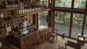 【雨景】下雨天的咖啡屋