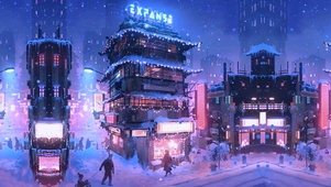 冬季城市
