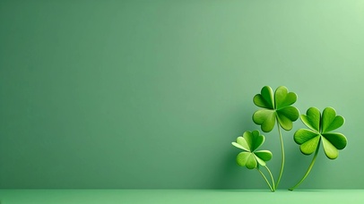 清新护眼四叶草