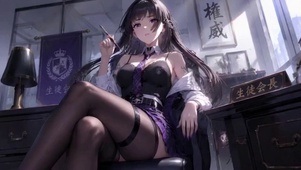 权威吊带JK御姐二次元
