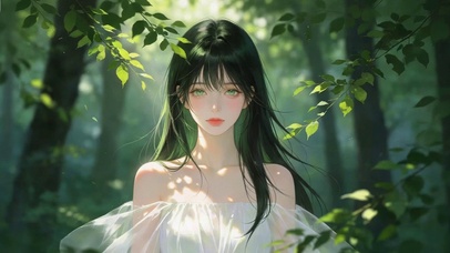 美女高清护眼壁纸