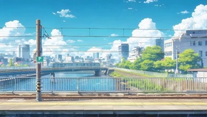 铁道边的河