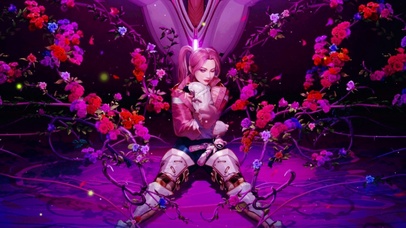 飒飒的玫瑰少女