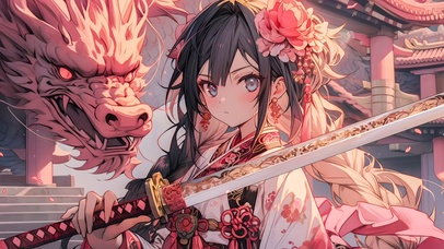 4K 龙与少女