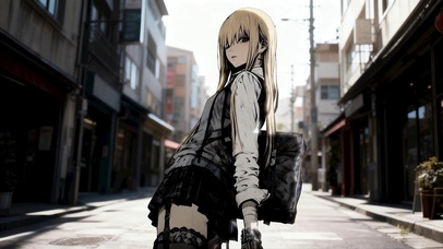 权威吊带JK御姐