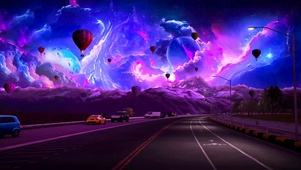 科幻创意公路