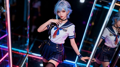 学院风少女
