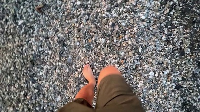 唯美夏日海边夕阳