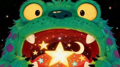 星夜小怪兽