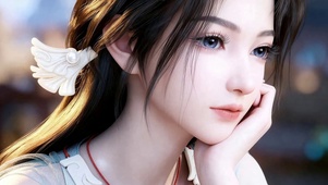 宋玉侧脸