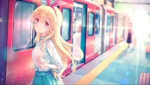 地铁女孩