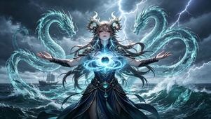 双龙破海