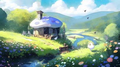 解压清新ai壁纸