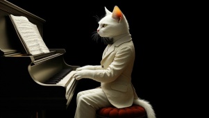 猫咪演奏会