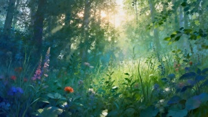 唯美的护眼绿色