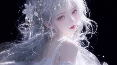 闪亮水晶美女