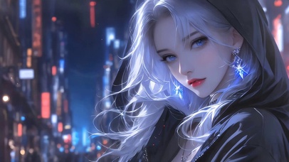 哈哈兔 夜行衣女神