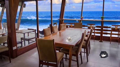 放松海上咖啡厅