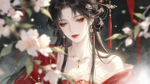 清冷花思少女