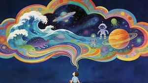 护眼小清新星球科幻