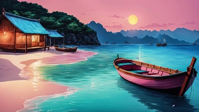 唯美风景海边壁纸