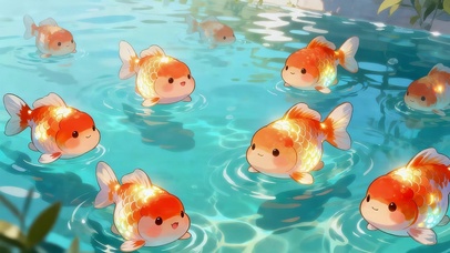 湖面小鱼